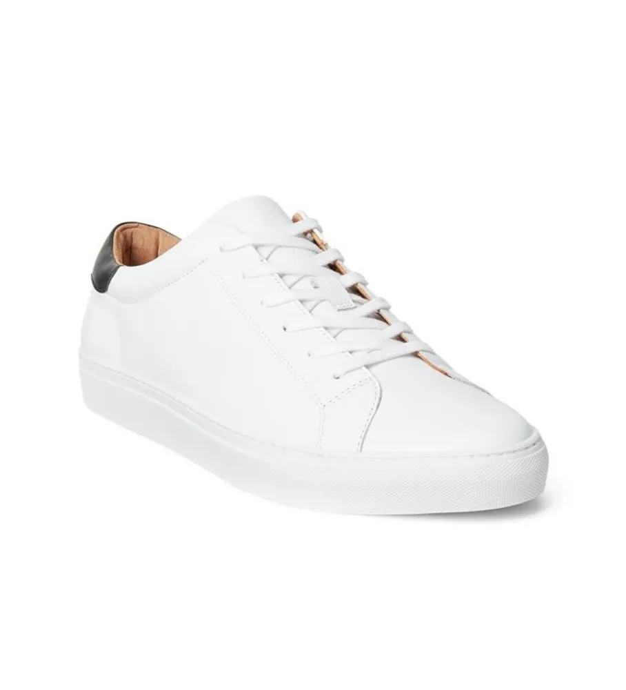 Zapatillas de piel Jermain II blanco