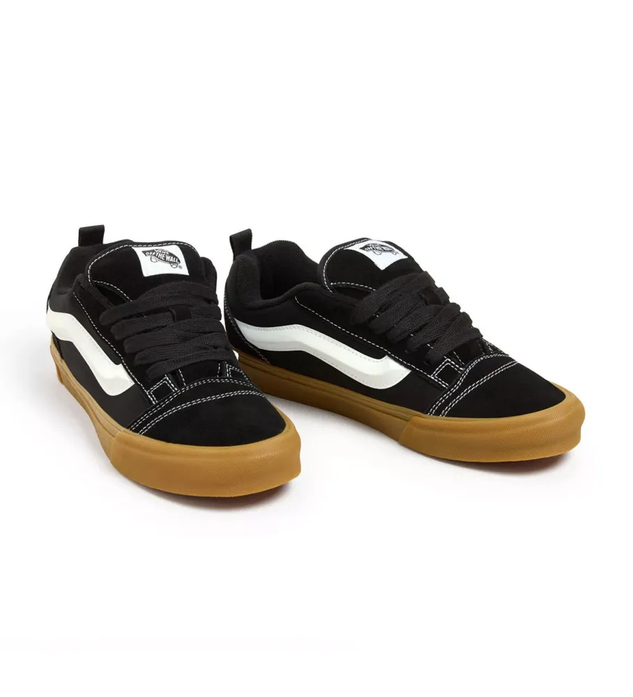 Zapatillas de Piel Knu Skool negro