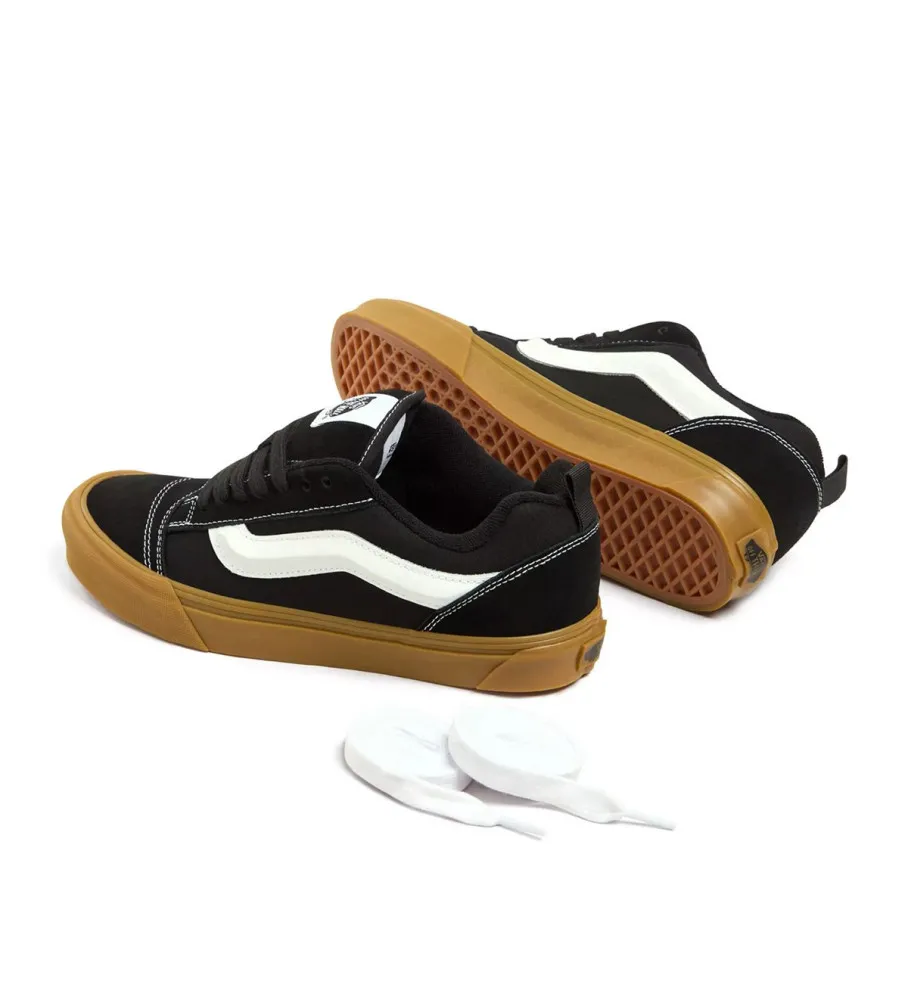 Zapatillas de Piel Knu Skool negro