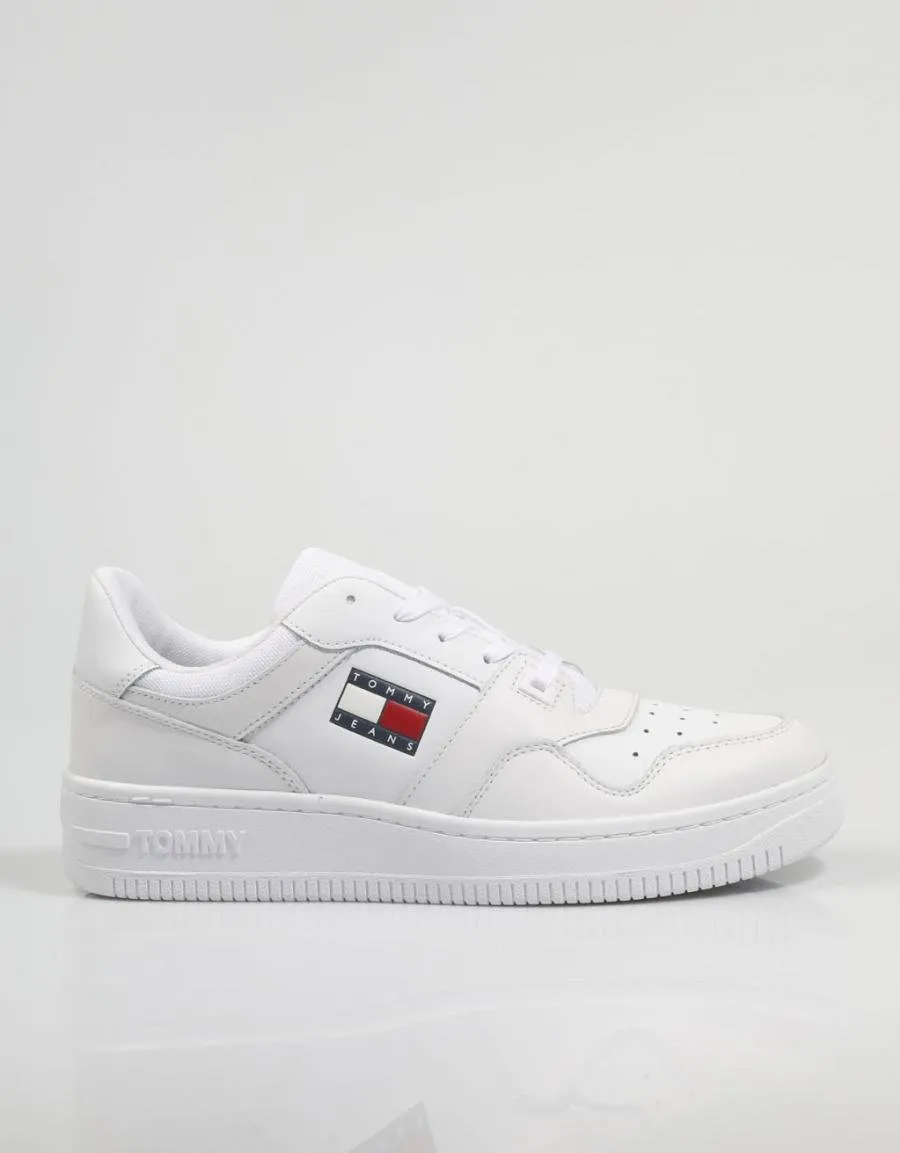  zapatillas TOMMY HILFIGER Retro Basket en Blanco 79920