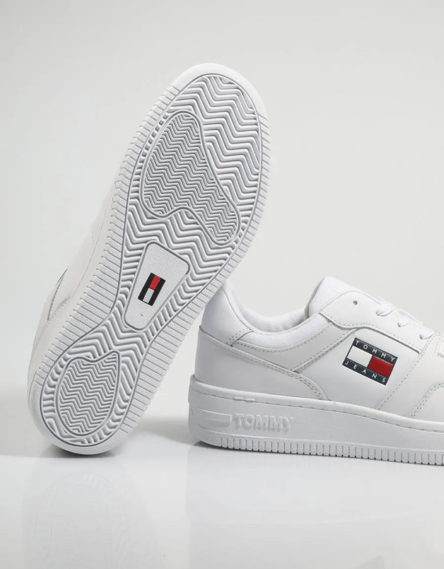  zapatillas TOMMY HILFIGER Retro Basket en Blanco 79920