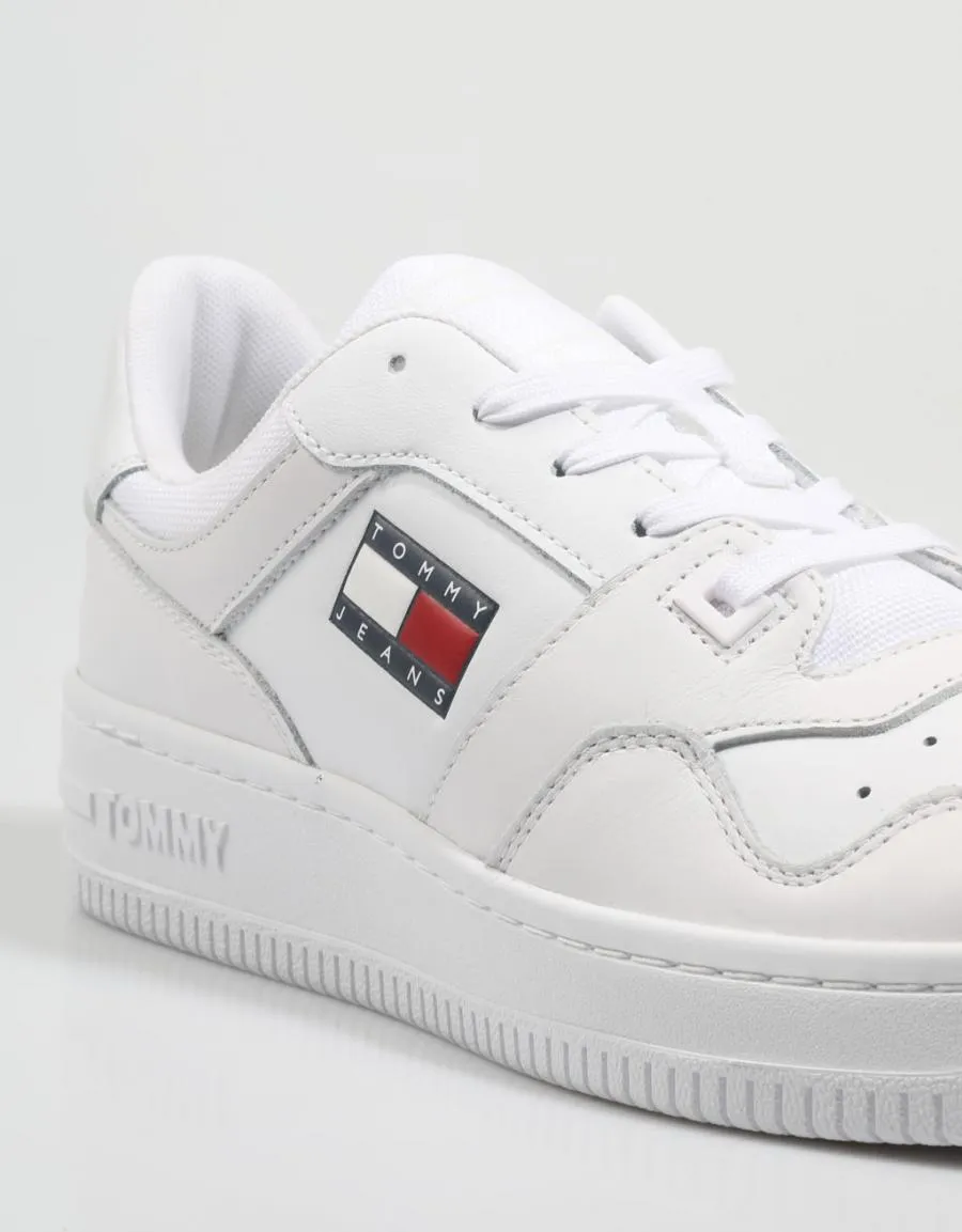  zapatillas TOMMY HILFIGER Retro Basket en Blanco 79920