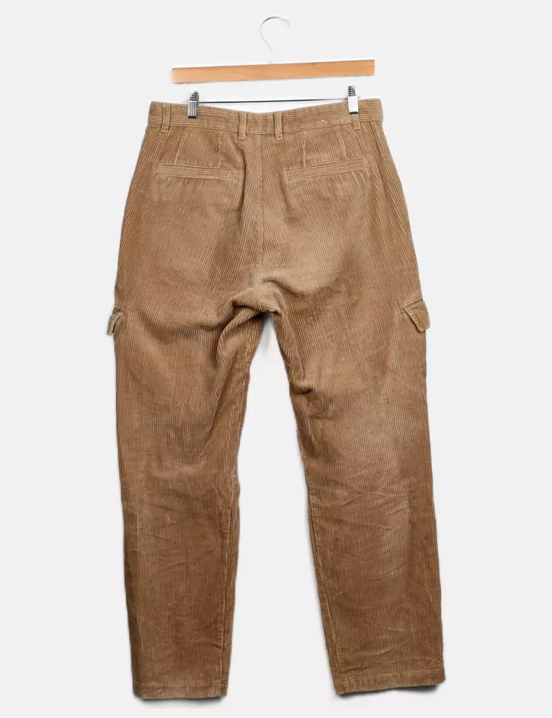 Zara Pantalones cargo Rectos De pana